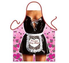 Sexy Maid - Sexy Grappig Leuk Schort Keukenschort