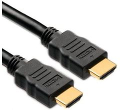 Benza HDMI High Speed Kabel voor beeld, geluid en internet (ethernet) - 10 Meter Zwart