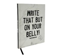 Schrift - Notebook - Lijntjes - Hardekaft - Make That The Cat Wise – A5