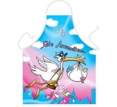 In verwachting - Grappig Leuk Schort Keukenschort