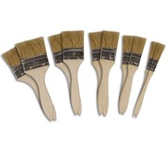 Platte Kwasten Set - Borstelset - 10 stuks