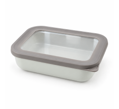 Benza – Lunchbox Broodtrommel – 1000 ml – Breukvast – Goed Afsluitbaar – 20,5 × 15 × 6 