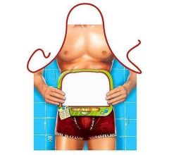 Beschrijfbare man - Sexy Grappig Leuk Schort Keukenschort