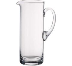 Waterkan – glazen kan – robuust glas - voor warm en koud water, ijsthee, koffie, melk, sap, gla