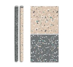 Terrazzo - cadeaupapier inpakpapier - 2 meter x 70 cm - 4 Rollen