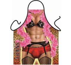 Benza Schort Travastiet - Sexy/Leuke/Grappige/Mooie Keukenschort