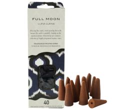 Wierookkegels Incense cones 40 stuks - Full Moon