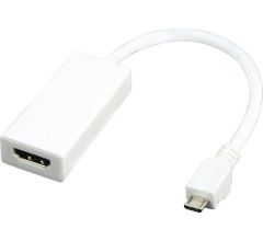 Valueline MHL - HDMI + microUSB B, 0.2m
