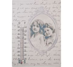 Clayre &amp; Eef Thermometer nostalgie