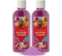 Holi Poeder - Festival Kleurenpoeder - Phaghwa Powder - In Spuitfles - Paars - 2 Stuks