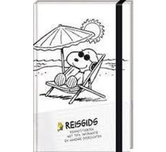 Reisdagboek Snoopy - Reisgids - Wit - 12 x 16 x 1,5 cm