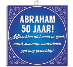 Paperdreams Slogan Tegel - Abraham