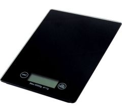 Digitale Weegschaal - Keukenweegschaal 20x15cm - Zwart
