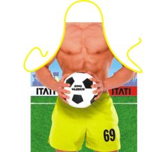 Voetballer - Sexy Grappig Leuk Schort Keukenschort