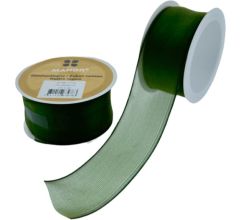 Geschenkband - Lint - 40 mm x 5 meter - Donkergroen - 3 Stuks