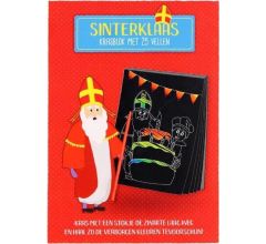 Sinterklaas krasblok scratch