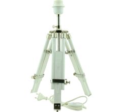 Light & Living Lampvoet driepoot MATISSE 37 x 33 x 47 - 60 cm - wit naturel