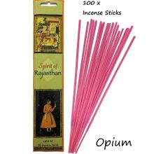 Opium Wierook Incense sticks - 25cm - 100 stuks