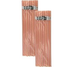 Zak Design - Zwirl Rietjes - Herbruikbare rietjes - 22,5 cm - Ø 7mm - Oranje - 16 stuks