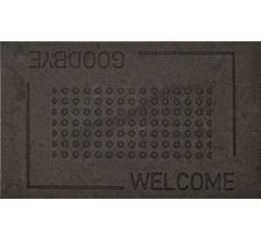 Esschert Design Deurmat - Welcome - Goodbye - 45 X 75 Cm Rubber Zwart