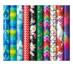 Premium luxe cadeaupapier inpakpapier - 200 x 70 cm - 3 rollen