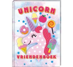 Unicorn vriendenboek - 80 Pagina's - Harde Omslag - Editie 2022