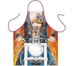 Motorrijder - Grappig Leuk Sexy Schort Keukenschort