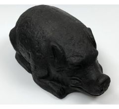 Decoratie Varken - Zwart - Steen - 35 x 17,5 x 15 cm - Pig - Big
