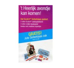 Scotch - Sinterklaas - Inpakpakket - Inpakpapier - Jutezak - Tape