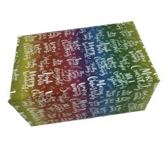 Luxe Kerstpapier cadeaupapier inpakpapier MD86 - 300 x 70 cm - 5 rollen