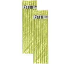 Zak Design - Zwirl Rietjes - Herbruikbare rietjes - 22,5 cm - Ø 7mm - Groen - 16 stuks