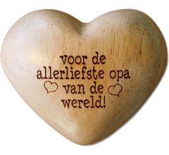 Allerliefste Opa - Houten Hart