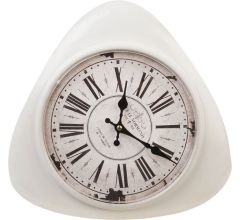 Clayre & Eef - Vintage Wandklok - Metaal - 31 x 4 x 32 cm