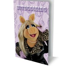 Muppets - 6 Dubbele Uitnodigingen Met Envelop - Ik geef een feest!