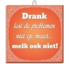 Paperdreams Slogan Tegel - Drank