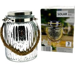 Solar Buitenlamp - LED - Dekoglas - op Zonne-energie