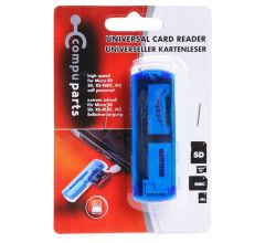 USB Kaartlezer Geheugenkaarten - Micro SD, SD, RS-MMC