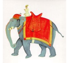 India (Jammu) about 1760 - Everyday Dubbele Wenskaart - 8 stuks