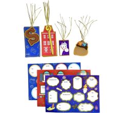 Cadeau labels Sinterklaas 46 delig