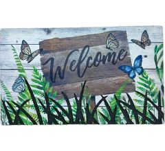 Eco Master - Ecologische deurmat - Welcome - Voor Binnen en buiten- 45 x 75 cm