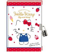 Hello Kitty Dagboek met Cijferslot - Hardcover - 264 Pagina's