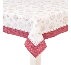 Katoenen 150 x 150 Tafelkleed rood - HAH15