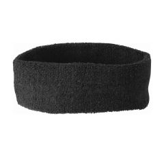 Arowell Premium Hoofd Zweetband - Zwart