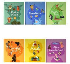 6 Grote klassiekers voor de kleintjes - Complete serie - Hardcover