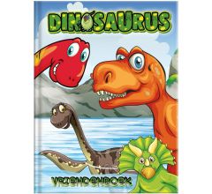 Dinosaurus Dino vriendenboek - 80 Pagina's - Harde Kaft