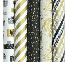 Gatsby 2 Cadeaupapier - assortiment inpakpapier - 2 meter x 70 cm - 10 rollen