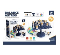 Balance Astros Balansspel – Astronauten Behendigheidsspel met 50 Spaceman Figuren – Familiespel