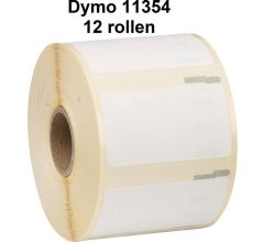 Dymo 11354 compatible Labels - 57 × 32 mm - wit - 12 rollen
