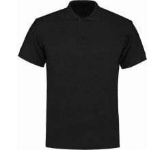 Benza Basic Heren Sportpolo Poloshirt Polo - Zwart - Maat XXL