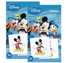 Disney Mickey Mouse - Neptattoo - Tattoo Kinderen - 2 Setjes Van 2 Stuks